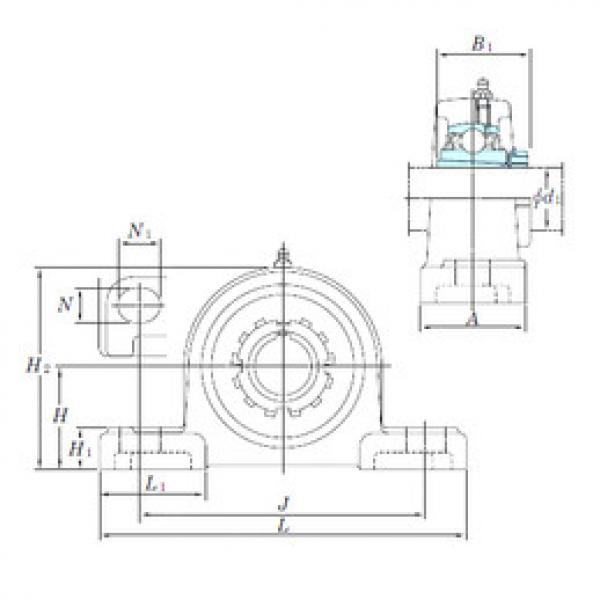 Подшипник UKP205SC KOYO #1 image