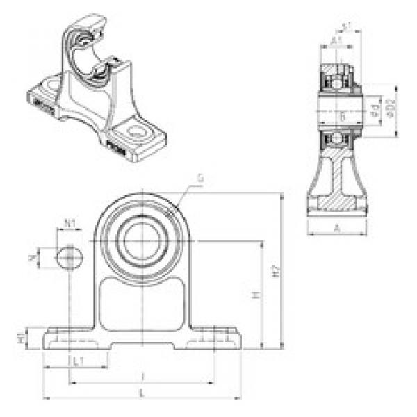 Подшипник UKPH207H SNR #1 image