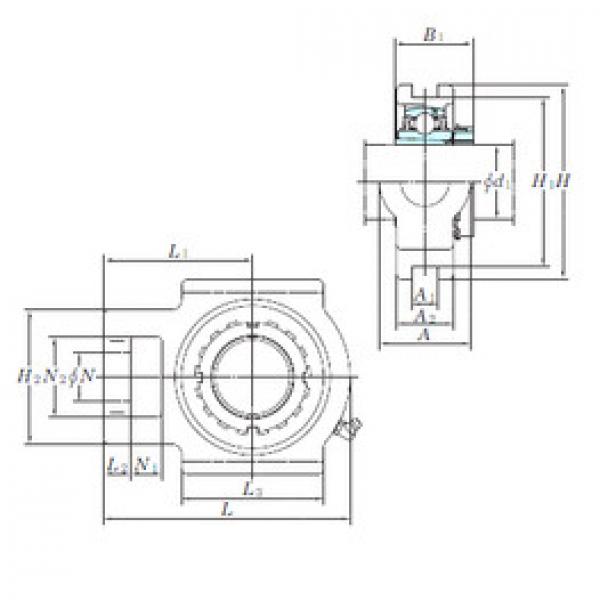 Подшипник UKT215 KOYO #1 image