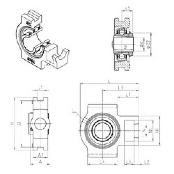 Подшипник UKT207H SNR #1 image