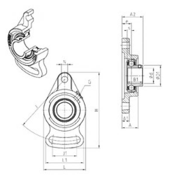 Подшипник USFA210 SNR #1 image