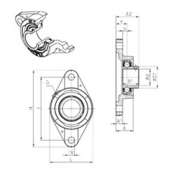 Подшипник USFLE204 SNR #1 image