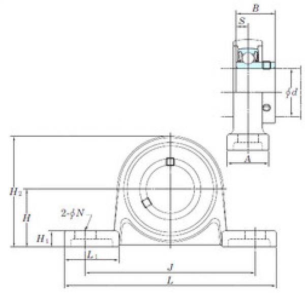 Подшипник USP005S6 KOYO #1 image