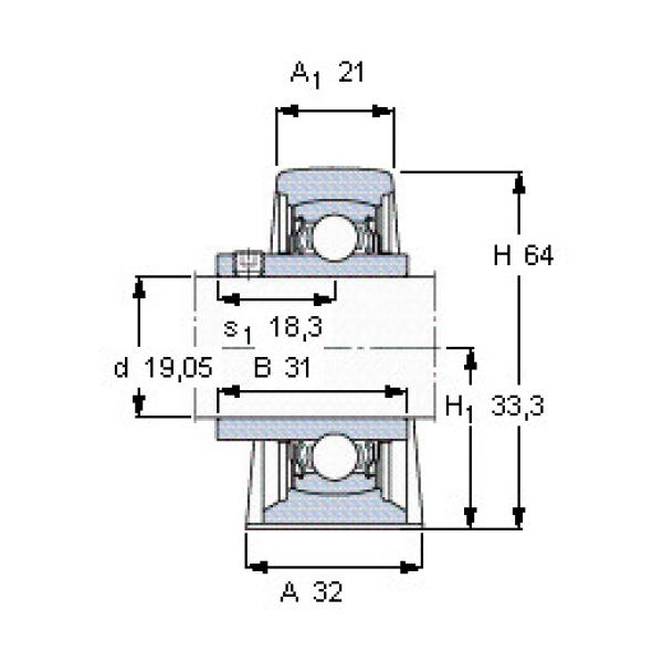 Подшипник YAR 204-012-2FW/VA228 SKF #1 image